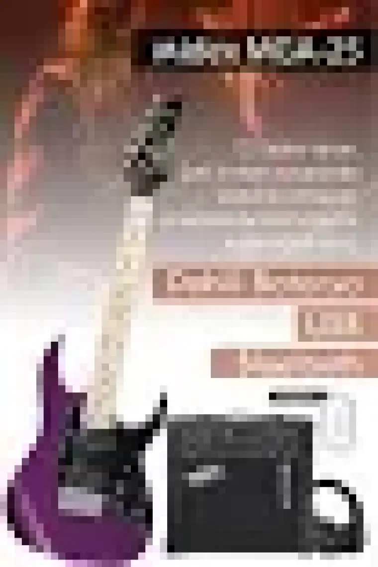 Maxword DE-150PU-25AMP Maple Klavye HH 25 W Amfili Elektro Gitar Seti