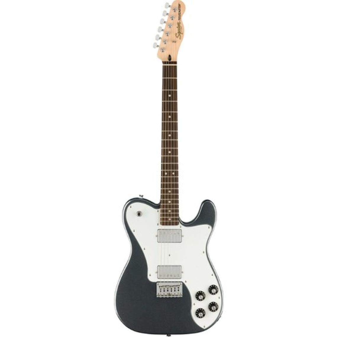 Squier Affinity Series Telecaster Deluxe Laurel Klavye Charcoal Frost Metallic Elektro Gitar
