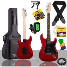 Midex RPH-30RD Profesyonel Elektro Gitar (Çanta Askı Capo Tuner Pena Kablo Yedek Tel)
