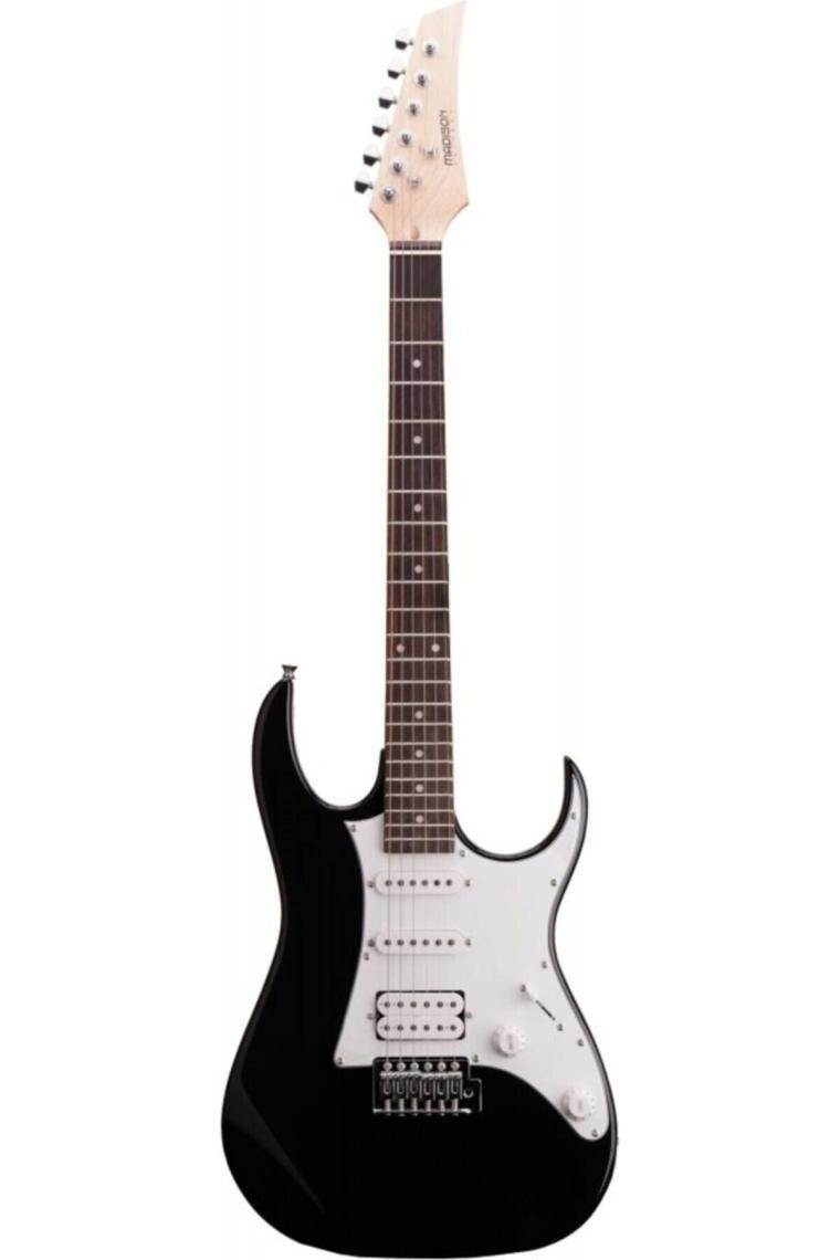 Meg-bk Siyah Elektro Gitar