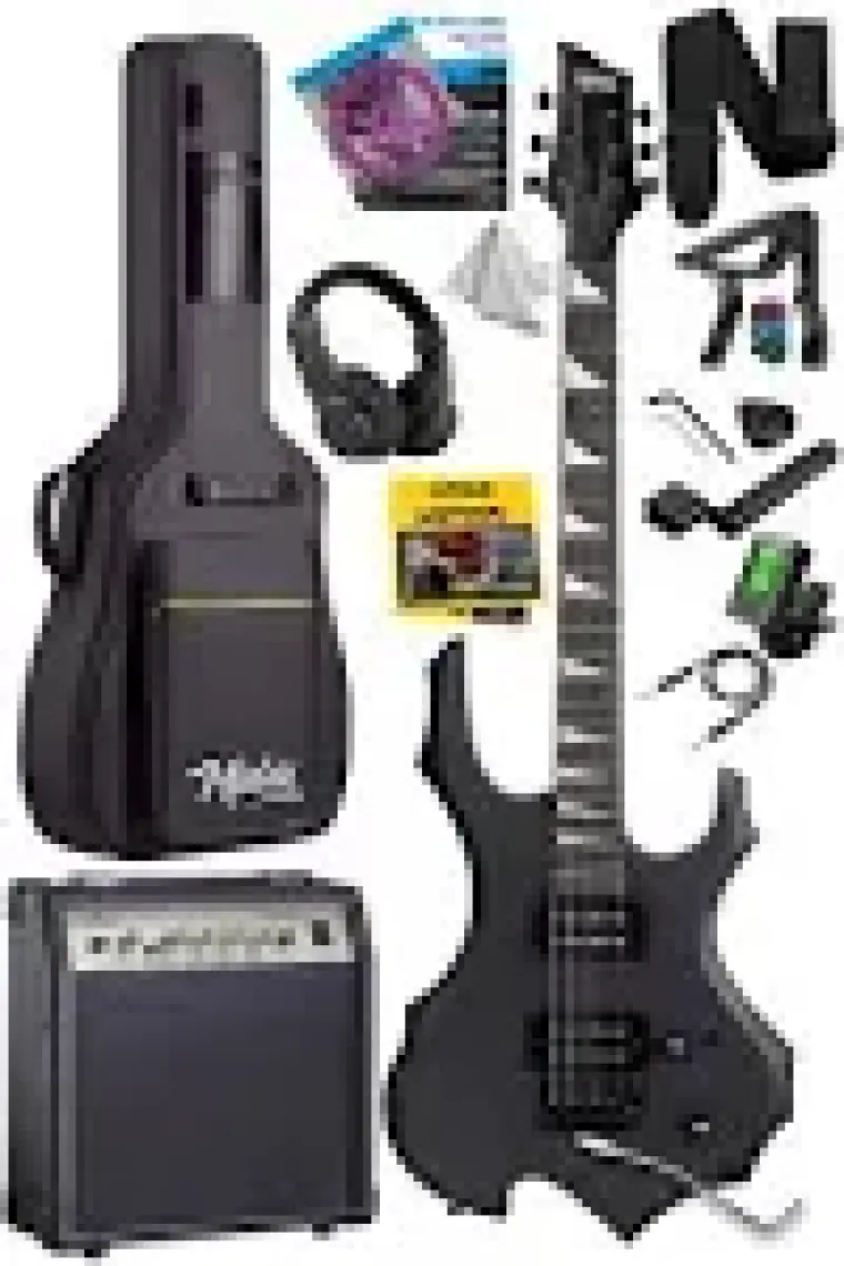 Midex FORCE-AMP30 Üst Seviye 30 Watt Amfili Elektro Gitar H-H Profesyonel Full Set Aksesuarlı