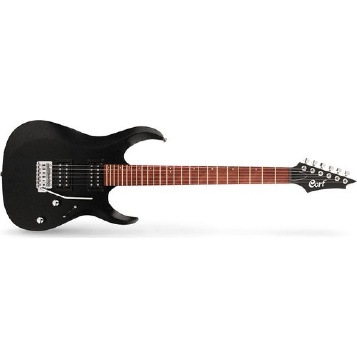 Cort X100 Open Pore Black Elektro Gitar