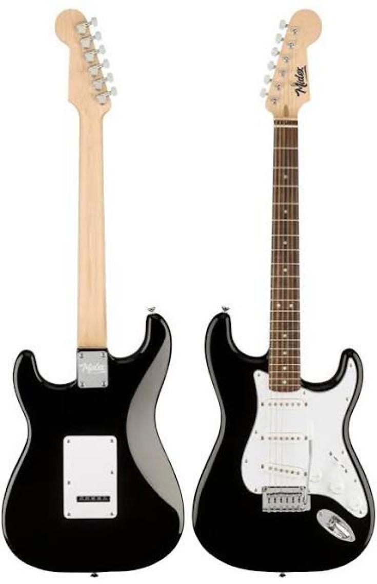 Midex RPH-30WB Gül Klavye Strat Kasa Sss Elektro Gitar Seti