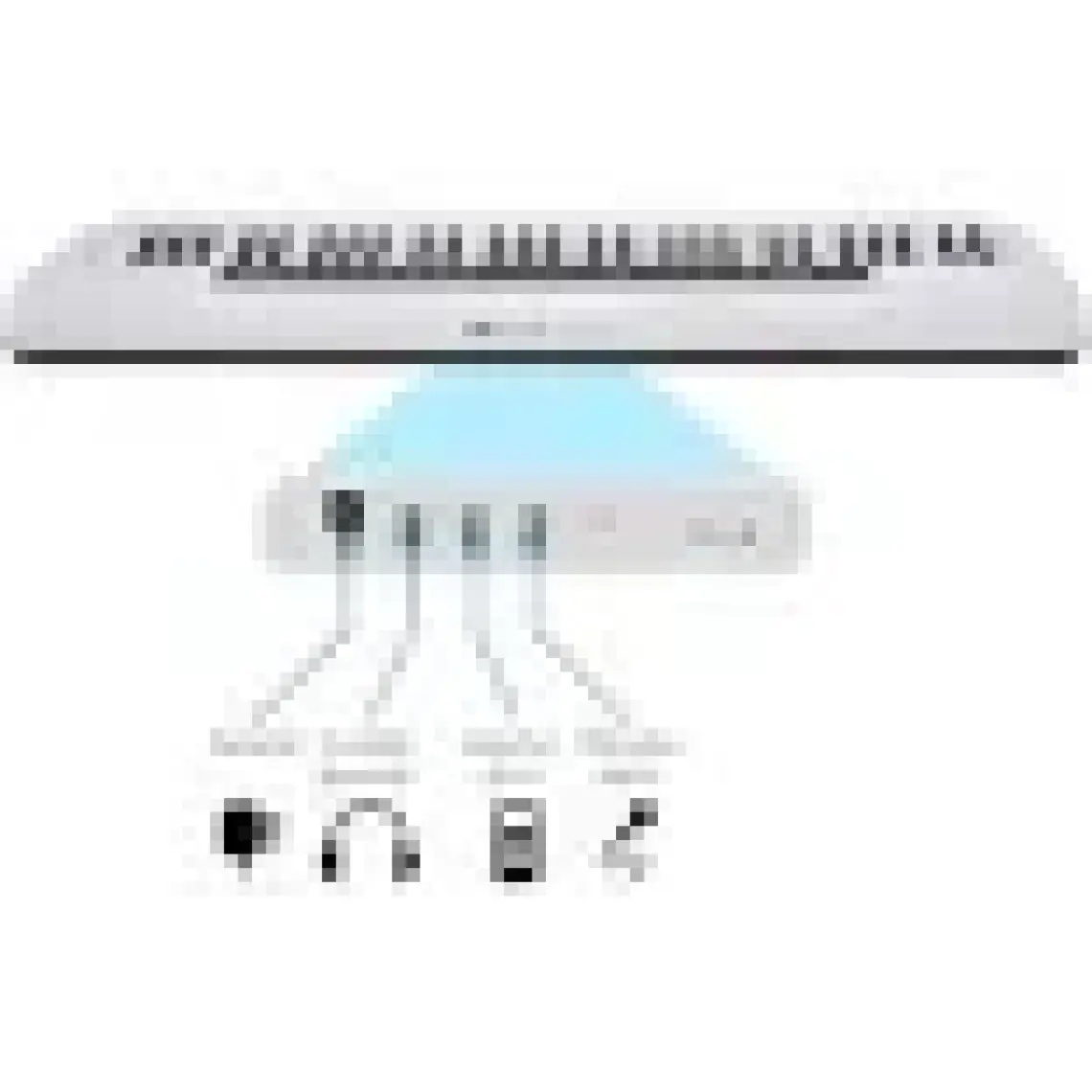 Jwin CTK-3000 61 Tuş Hassasiyetli Org (5 Oktav) - Beyaz