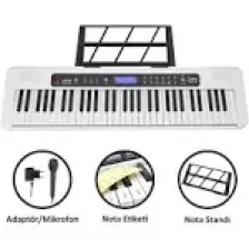 Jwin CTK-3000 61 Tuş Hassasiyetli Org (5 Oktav) - Beyaz