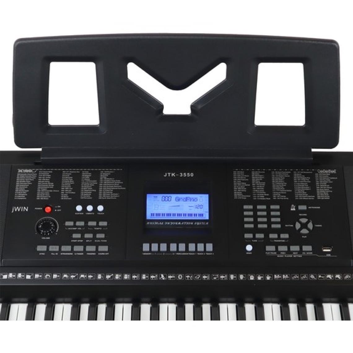 Jwin JTK-3550 Tuş Hassasiyetli 61 Tuşlu Elektronik Org