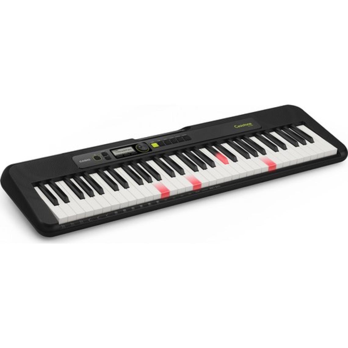 Casio LK-S250BK Işıklı Tuş Hassasiyetli 61 Tuşlu 5 Oktav Org Adaptör Hediyeli