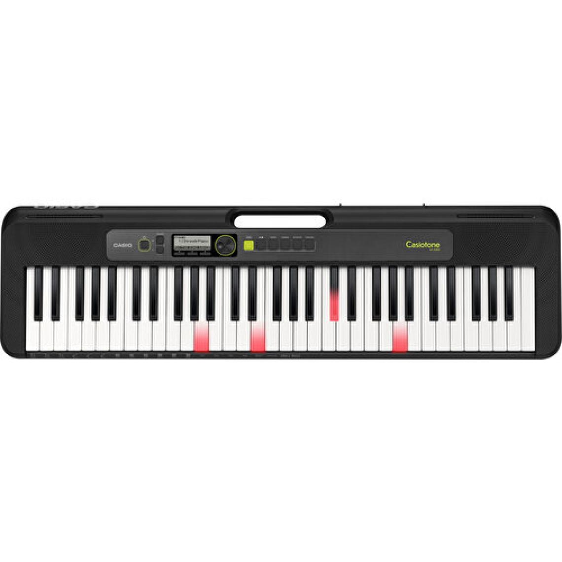 Casio LK-S250BK Işıklı Tuş Hassasiyetli 61 Tuşlu 5 Oktav Org Adaptör Hediyeli