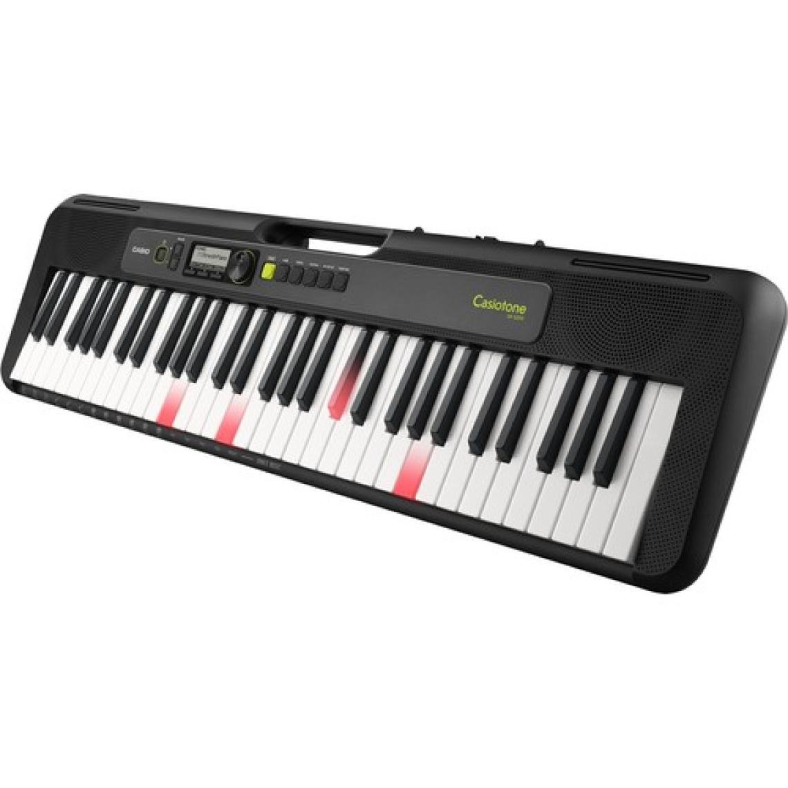 Casio LK-S250BK Işıklı Tuş Hassasiyetli 61 Tuşlu 5 Oktav Org Adaptör Hediyeli