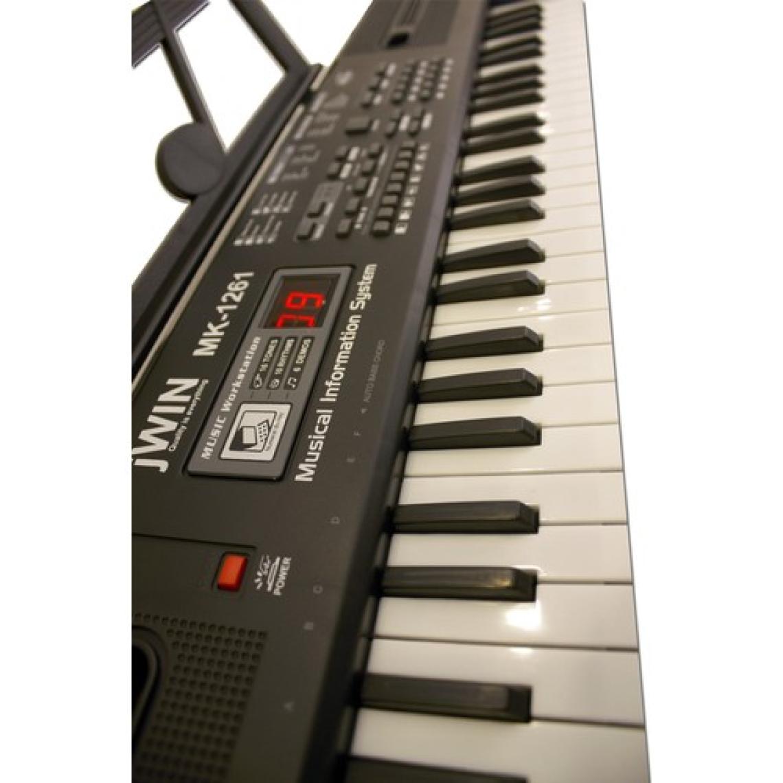 Jwin Mk-1261 61 Tuşlu Elektronik Org + Adaptör Ve Mikrofon