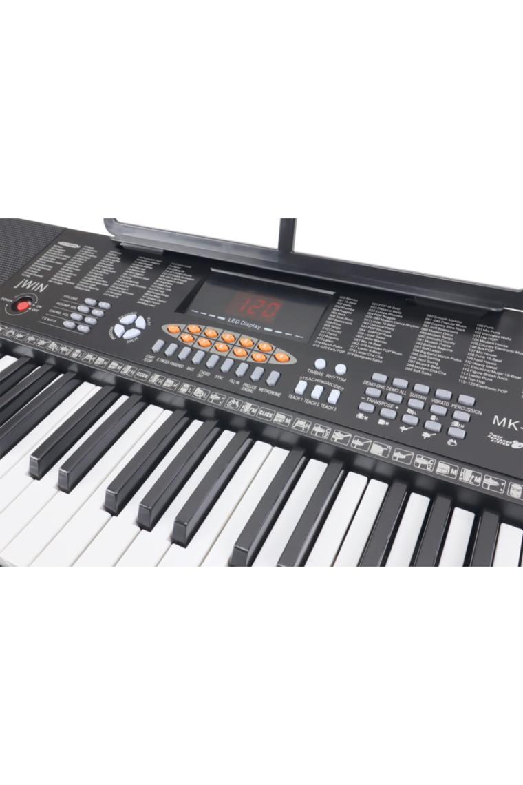 Mk-6143 61 Tuşlu 5 Oktav Org Mikrofon Adaptör Ve Nota Sehpa