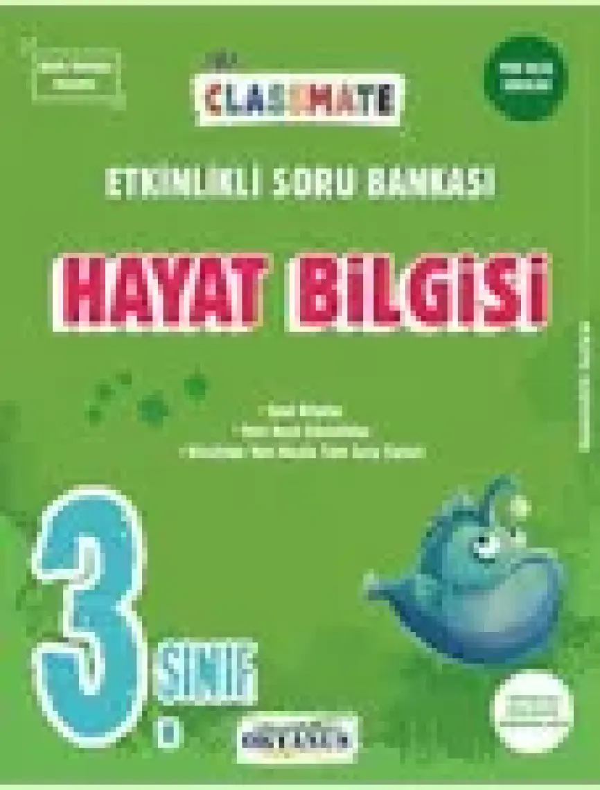 Okyanus Yayınları 3. Sınıf Hayat Bilgisi Classmate Etkinlikli Soru Bankası