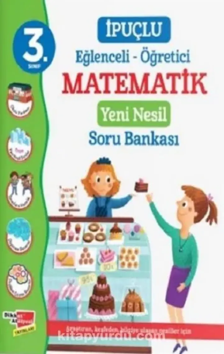3.Sınıf İpuçlu Eğlenceli - Öğretici Matematik Yeni Nesil Soru Bankası