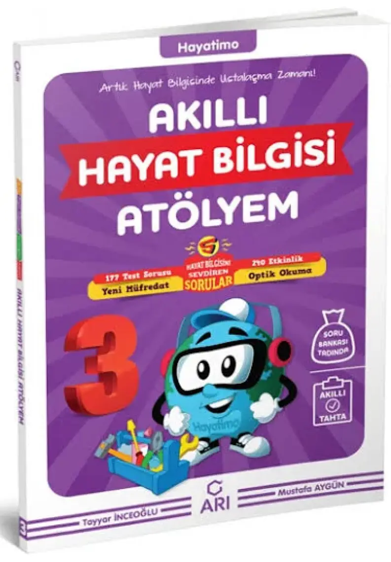 Arı Yayıncılık 3.Sınıf Hayatimo Akıllı Hayat Bilgisi Atölyem