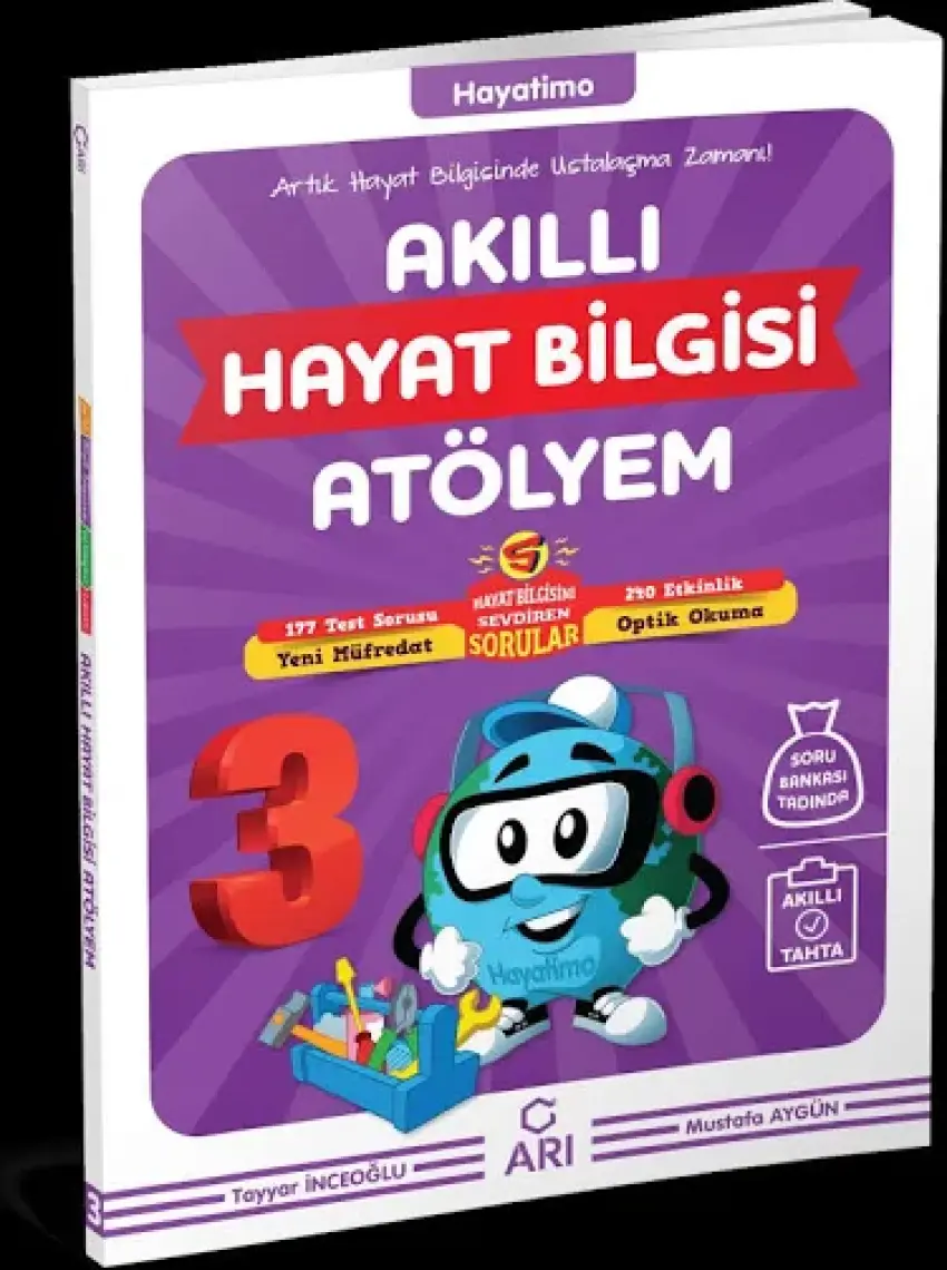 Arı Yayıncılık 3.Sınıf Hayatimo Akıllı Hayat Bilgisi Atölyem
