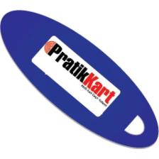 Pratik Kart Geçiş Sistemi Yedek   Balık Anahtarlık (25 Ad.Lik Paket)