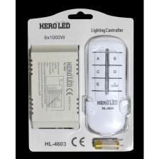 Hero Led Heroled Uzaktan Elektrik Kontrol ve Avize Kumandası 6'lı Sistem