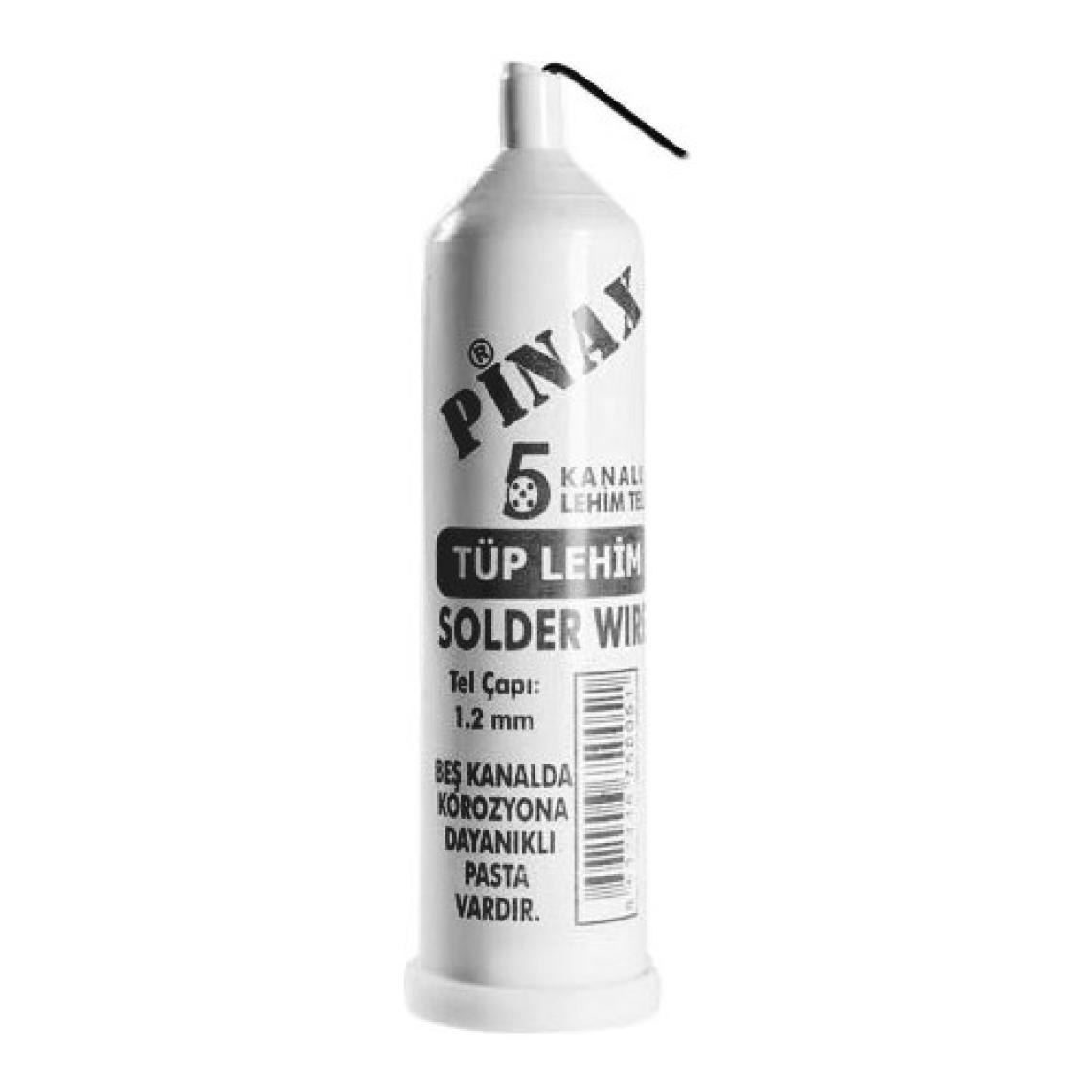 Pinax Tüp Lehim Teli 5 Kanallı 1.2Mm Pinax Tüp Lehim Teli 5 Kanallı 1.2Mm