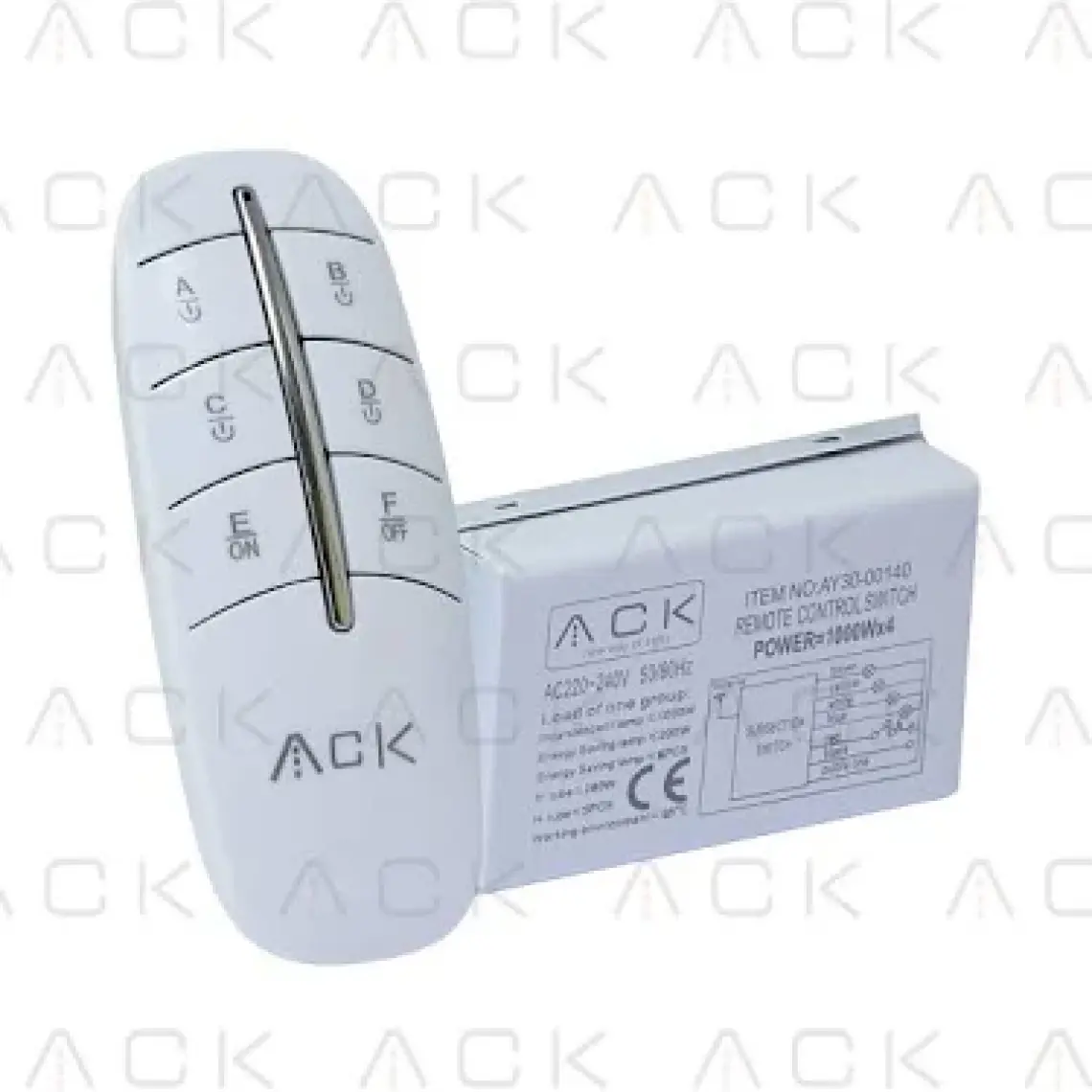 ACK 2'Lİ AYDINLATMA KUMANDASI