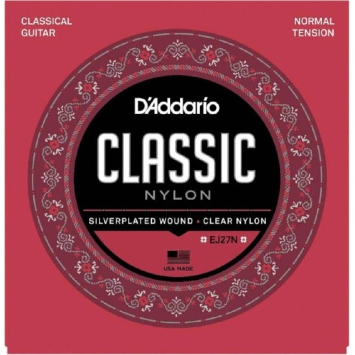 D'Addario Klasik Gitar Teli-Pena Hediye EJ27N