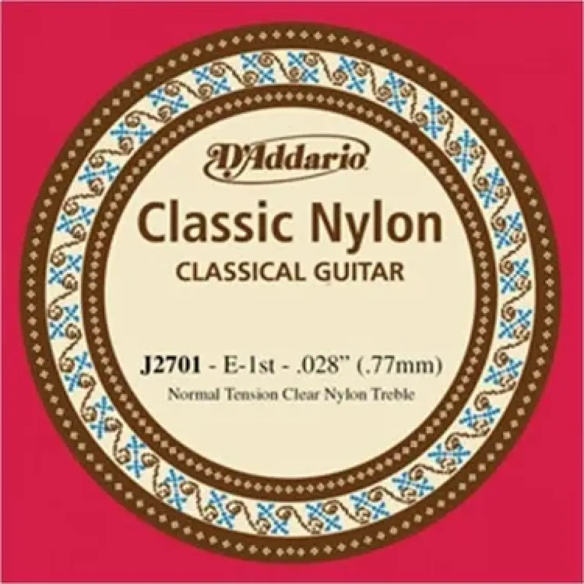 D'Addario J2701 Normal Tension Tek Klasik Gitar Teli (E)
