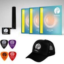 Pitbull Coated Seri Klasik Gitar Teli CCG NT CCG NT 3P SSC 3'lü SET Hediyeli Paket