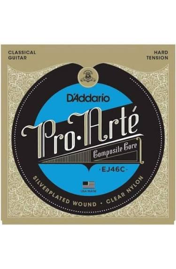 D'addario EJ46 Pro-Arte Klasik Tel Seti Hard Tension