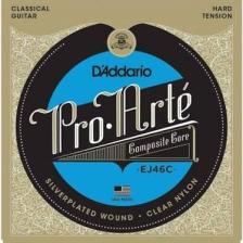 D'addario EJ46 Pro-Arte Klasik Tel Seti Hard Tension