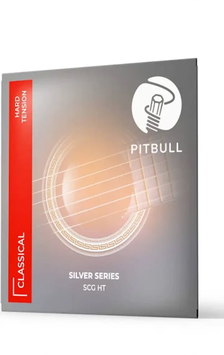 Pitbull Strings Silver Series Scg Ht Takım Tel - Yeni Seri Klasik Gitar Teli
