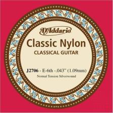 D'Addario J2706 Normal Tension Tek Klasik Gitar Teli (E)
