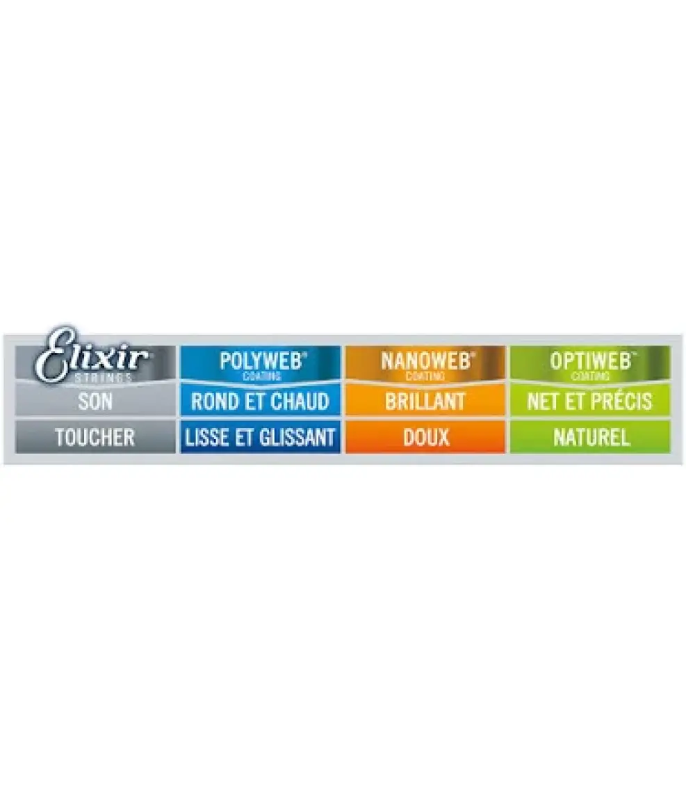 Elixir 14002 Nanoweb Super Light 4 Telli Bas Gitar Teli (40-95)