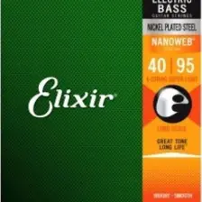Elixir 14002 Nanoweb Super Light 4 Telli Bas Gitar Teli (40-95)