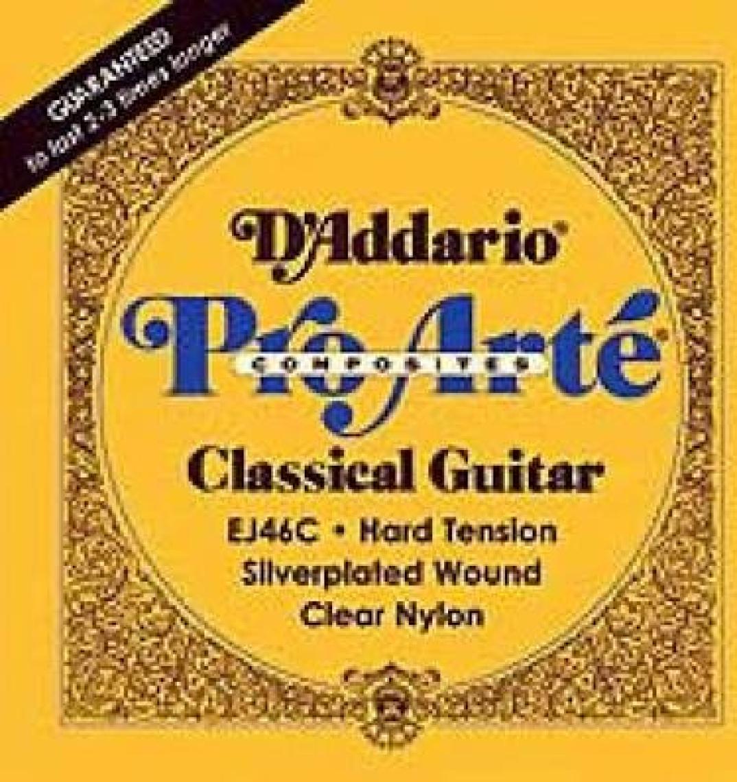 D'Addario EJ46C Pro-Arte Composite Hard Tension Klasik Gitar Teli