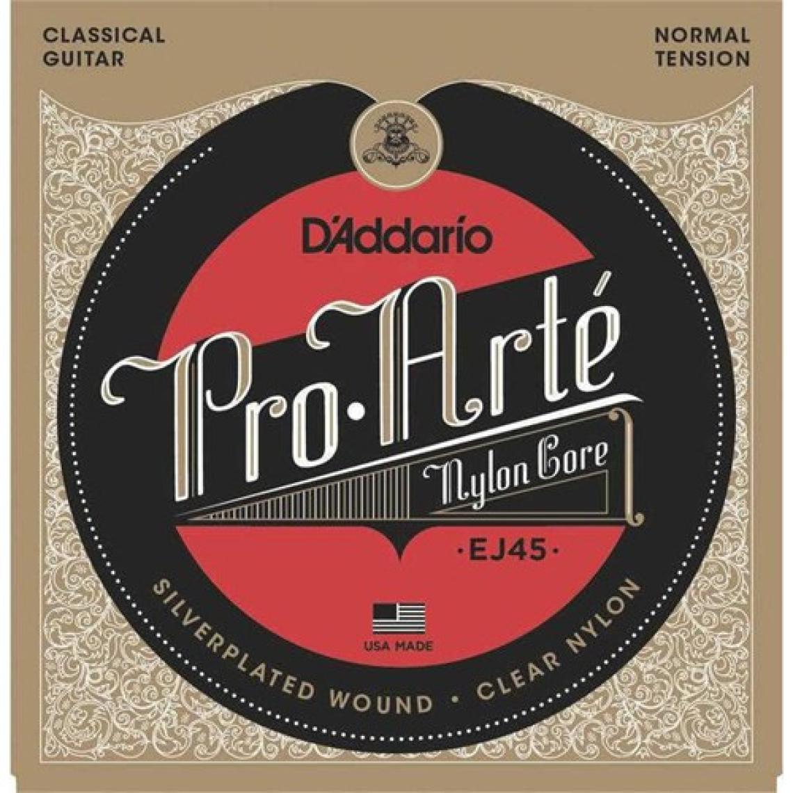 D'Addario EJ45 Pro-Arte Normal Tension Klasik Gitar Teli