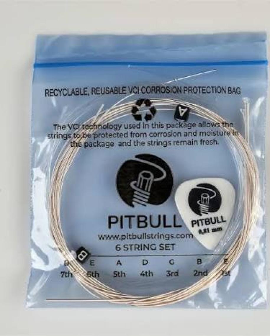 Pitbull Strings Gold Seri Gcg Nt 3’lü Set Takım Tel Klasik Gitar Teli