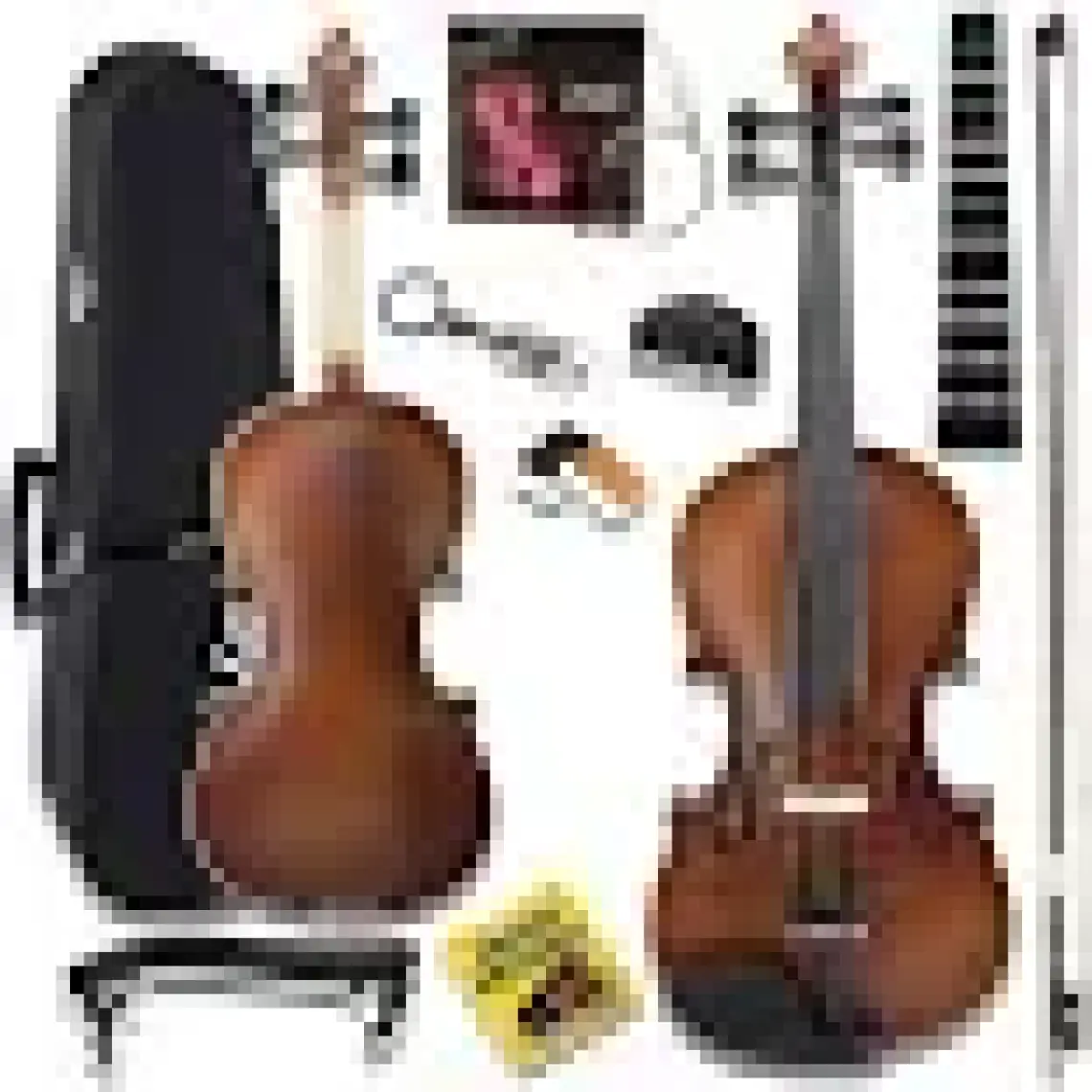 Midex LMA-544TYS 1/2 Profesyonel Keman 2/4 Çocuk Kemanı 8-10 Yaş (Yastık Susturucu Yedek Tel Çanta Yay Reçine Metod)