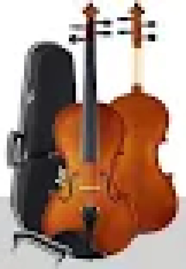 Midex CVL-742-TYS Profesyonel 1/2 Çocuk Kemanı Seti 8-10 Yaş (Yastık Tel Çanta Yay Susturucu Reçine)