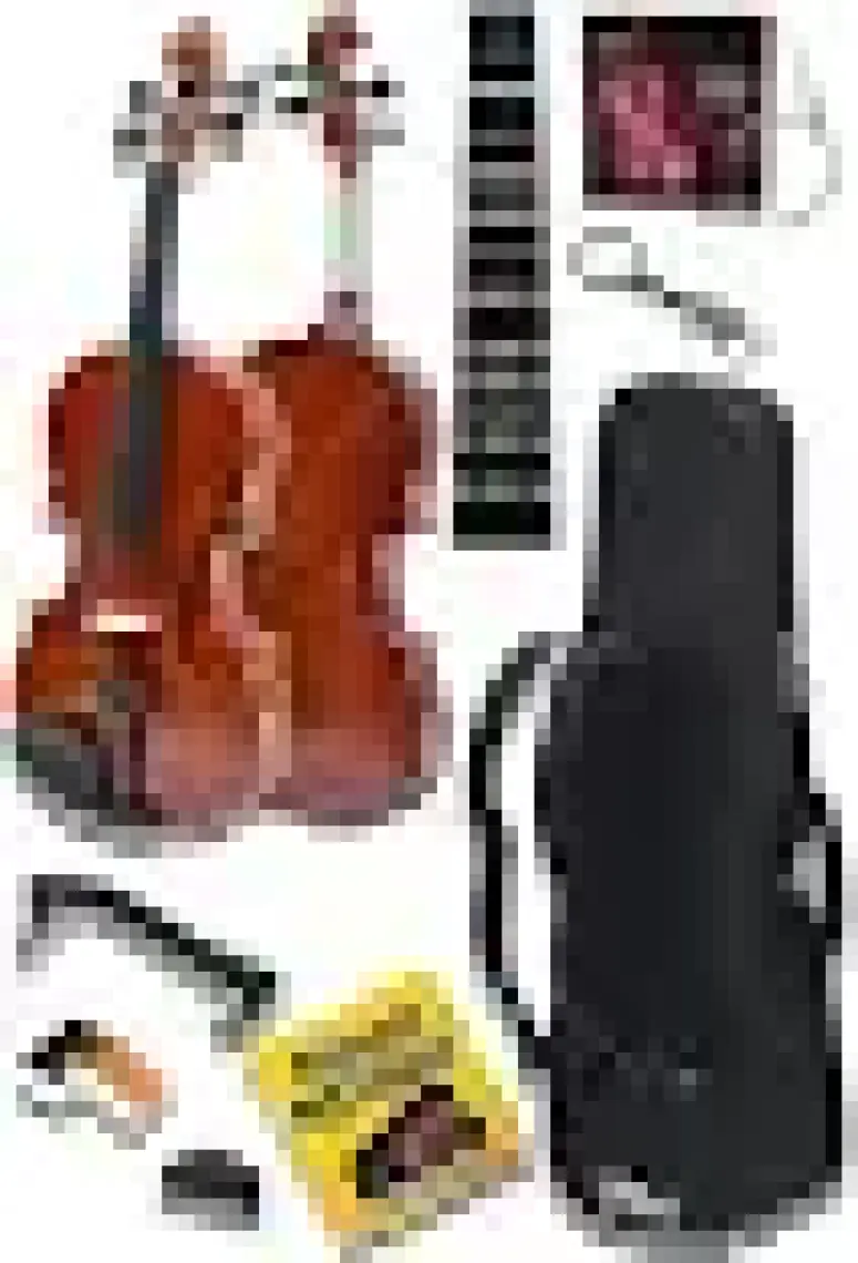 Midex CVL-742-TYS Profesyonel 1/2 Çocuk Kemanı Seti 8-10 Yaş (Yastık Tel Çanta Yay Susturucu Reçine)