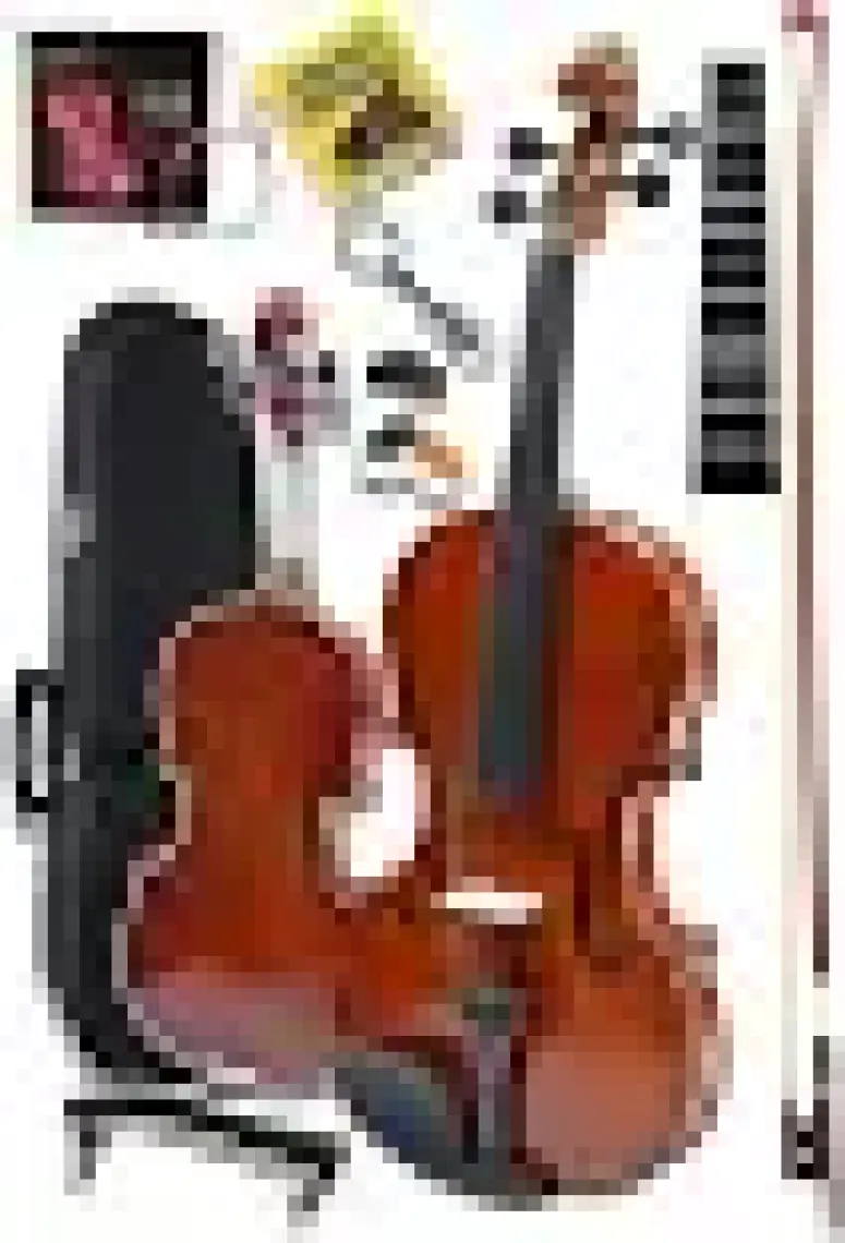 Midex CVL-742-TYS Profesyonel 1/2 Çocuk Kemanı Seti 8-10 Yaş (Yastık Tel Çanta Yay Susturucu Reçine)