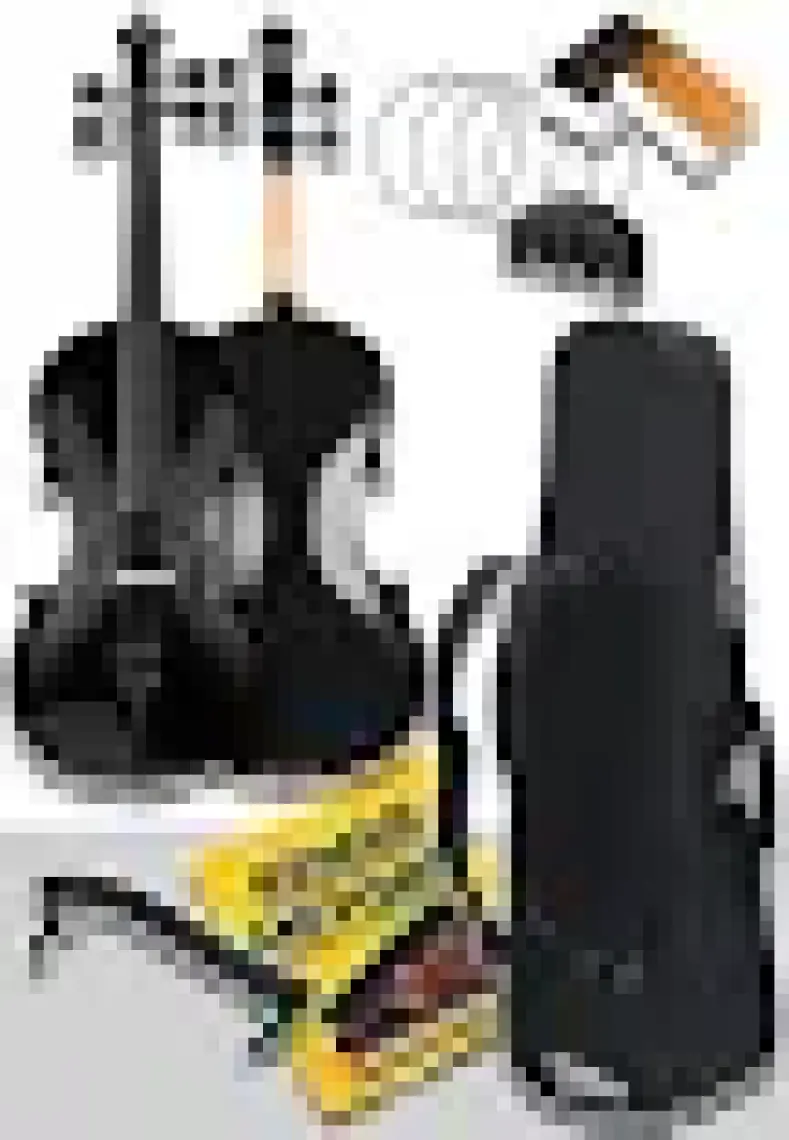 Midex HGA24BK-TYS Siyah 1/2 Yarım Keman Seti 8-10 Yaş Çocuk Kemanı