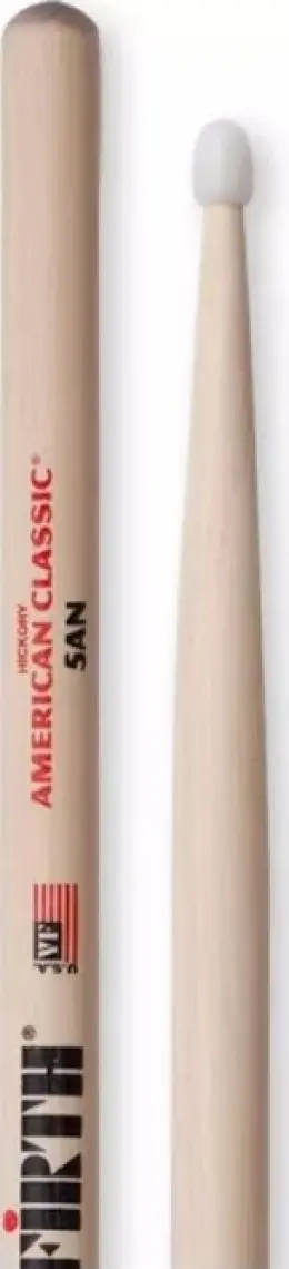 Vıcfırth V5A Baget (Çift) 5A Wood Hıckory, 0.565"X16" - Medıum