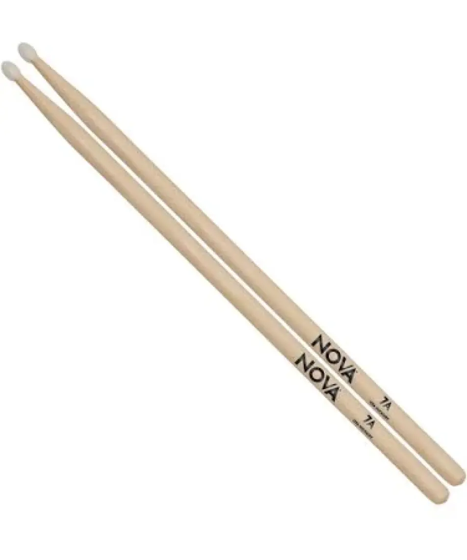 Vicfirth N7An Baget Çift Nova 7A Nylon Tip Hickory