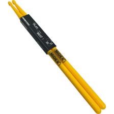 Midex GFK-801YL 5A Bateri Baget Kırılmaz Polyemid Sarı Davul Bageti 5A Drumsticks
