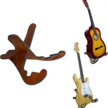 Donizetti Ahşap Klasik Akustik Elektro Gitar Standı - Natural