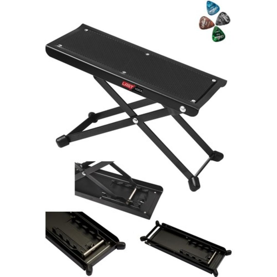 Lastvoice GS-03 Gitar Ayaklığı Ayak Sehpası 5 Kademe Pena Hediye (Metal Sağlam Ayaklar)