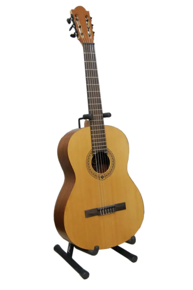 Presto Sap Dayamalı Gitar Standı Sehpası , Karin Tel Takımı ve 2 Adet Pena