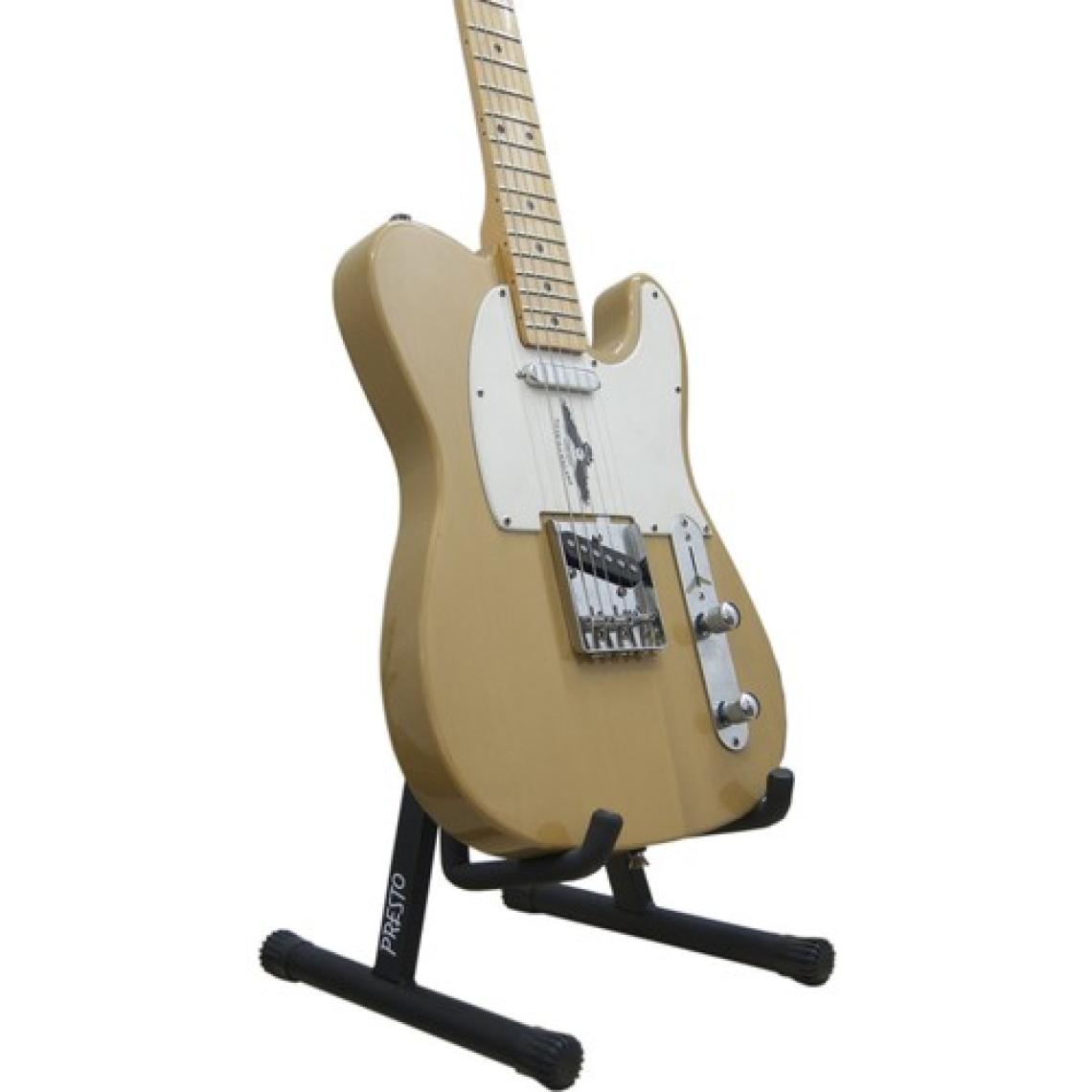 Presto PRS01 Elektro Gitar Sehpası  Standı + 3 Metre Jak Kablosu