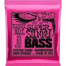 Ernie Ball P02834 Super Slinky Nickel 45-100 (4 Telli) Bas Gitar Teli