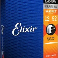 Elixir 12152 Nanoweb Heavy Elektro Gitar Teli (12-52)