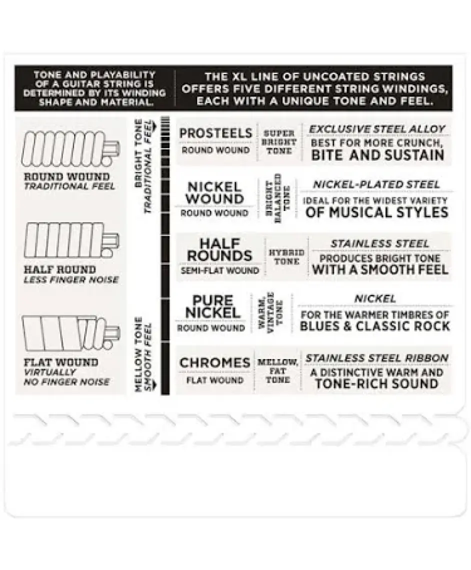 D'Addario Exl110+ Nickel Wound, Regular Light Plus, 10.5-48 Takım Tel Elektro Gitar Teli .0105-048